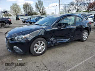 2016 Mazda 3 i Sport with VIN 3MZBM1T71GM240111, listed as a Copart auction lot 51873925 with 138,963 mi miles and Salvage Title. Bid and sale history available at carsss.com. Image 1.