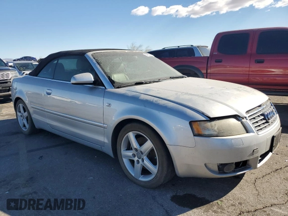 2004 Audi A4 3.0L with VIN WAUAT48H34K013815, listed as a Copart auction lot 87962815 with 0 mi miles and Clean Title. Bid and sale history available at carsss.com. Image 4.