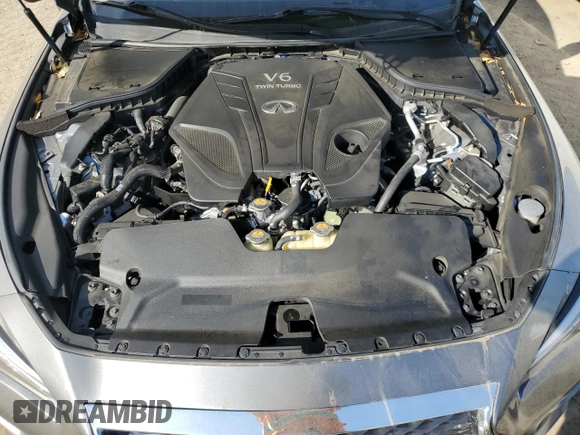 2019 Infiniti Q50 Luxe z VIN JN1EV7AP0KM542273, wystawiony jako Copart lot #50639035 z przebiegiem 44 001 mil mil oraz Szkoda całkowita • Salvage title. Historia ofert i sprzedaży dostępna na DreamBid. Obrazek 11.