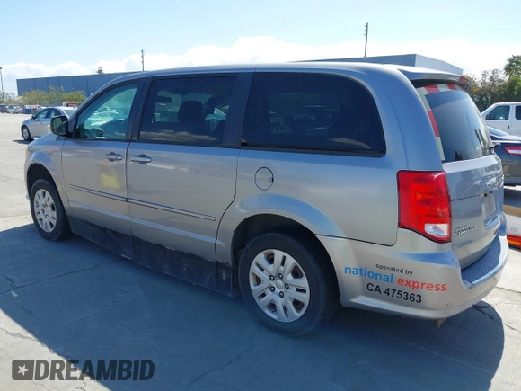 2014 Dodge Grand Caravan SE 30th Anniversary with VIN 2C4RDGBG7ER285646, listed as a IAAI auction lot 41932716 with 161,260 mi miles and . Bid and sale history available at DreamBid. Image 3.