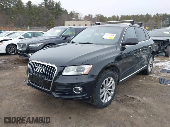 2016 Audi Q5 Premium Plus with VIN WA1L2AFP5GA130873, listed as a IAAI auction lot 41479011 with 84,828 mi miles. Bid and sale history available at carsss.com. Image 17.