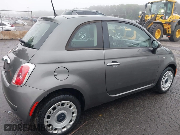 2013 FIAT 500 Pop with VIN 3C3CFFAR8DT664796, listed as a IAAI auction lot 42483443 with 89,636 mi miles and . Bid and sale history available at DreamBid. Image 4.