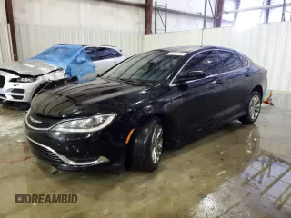 2015 Chrysler 200 Limited with VIN 1C3CCCAB6FN622737, listed as a Copart auction lot 87757005 with 87,732 mi miles and Non Repairable. Bid and sale history available at carsss.com. Image 1.