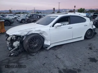 2010 Lexus LS 460 with VIN JTHBL5EF5A5098004, listed as a Copart auction lot 83890324 with 171,064 mi miles and Salvage Title. Bid and sale history available at carsss.com. Image 1.