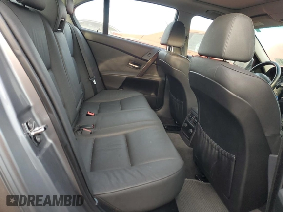 2006 BMW 5 Series 550i with VIN WBANB53586CP02981, listed as a Copart auction lot 84903254 with 124,132 mi miles and Salvage Title. Bid and sale history available at DreamBid. Image 10.