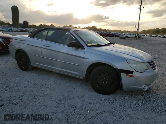 2008 Chrysler Sebring LX with VIN 1C3LC45K18N171123, listed as a Copart auction lot 78663854 with 227,615 mi miles and Salvage Title. Bid and sale history available at carsss.com. Image 4.