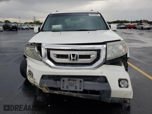 2011 Honda Pilot EX-L with VIN 5FNYF4H76BB102272, listed as a Copart auction lot 60325085 with 274,662 mi miles and Salvage title. Bid and sale history available at DreamBid. Image 5.