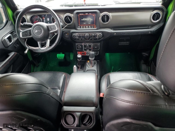 2019 Jeep Wrangler Unlimited Rubicon with VIN 1C4HJXFGXKW580970, listed as a Copart auction lot 49246135 with 97,613 mi miles and Salvage Title. Bid and sale history available at carsss.com. Image 8.