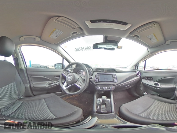 2021 Nissan Versa S with VIN 3N1CN8DVXML895737, listed as a Copart auction lot 60510795 with 47,272 mi miles and Salvage title. Bid and sale history available at DreamBid. Image 15.