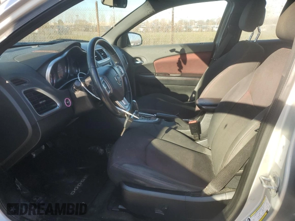 2012 Dodge Avenger SXT Plus with VIN 1C3CDZEG5CN246887, listed as a Copart auction lot 50635965 with 141,558 mi miles and Salvage Title. Bid and sale history available at carsss.com. Image 7.