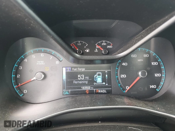 2017 GMC Canyon 2WD SLE with VIN 1GTG5CENXH1188280, listed as a Copart auction lot 67974444 with 183,502 mi miles and Salvage Title. Bid and sale history available at carsss.com. Image 9.