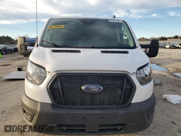2023 Ford Transit Cargo with VIN 1FTYE1Y85PKB93653, listed as a Copart auction lot 47221395 with 11,048 mi miles and Salvage Title. Bid and sale history available at carsss.com. Image 5.