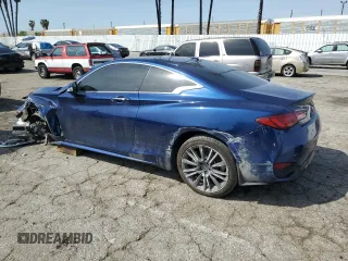 2017 Infiniti Q60 Sport with VIN JN1EV7EK6HM362853, listed as a Copart auction lot 48518255 with 139,405 mi miles and Salvage Title. Bid and sale history available at carsss.com. Image 2.