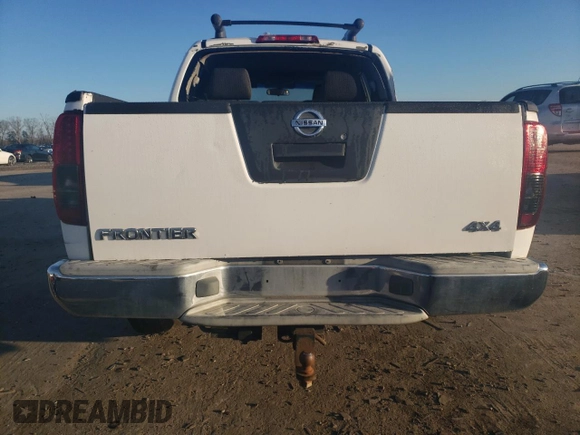 2006 Nissan Frontier LE with VIN 1N6AD07W96C458675, listed as a Copart auction lot 86922704 with 208,357 mi miles and Salvage title. Bid and sale history available at DreamBid. Image 6.