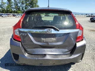 2017 Honda Fit EX with VIN JHMGK5H73HS005439, listed as a Copart auction lot 61263525 with 46,966 mi miles and Salvage title. Bid and sale history available at DreamBid. Image 6.
