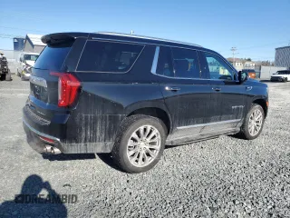 2024 GMC Yukon Denali with VIN 1GKS2DKL8RR396015, listed as a Copart auction lot 47345675 with 2,220 mi miles and Clean Title. Bid and sale history available at carsss.com. Image 3.