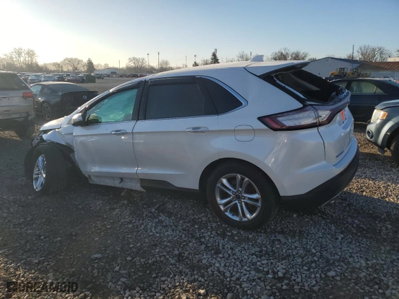2016 Ford Edge Titanium with VIN 2FMPK4K95GBB21025, listed as a Copart auction lot 50208115 with 104,568 mi miles and Salvage Title. Bid and sale history available at carsss.com. Image 2.