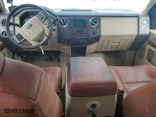 2008 Ford Super Duty F-350 DRW XL with VIN 1FTWW33R08EA64106, listed as a Copart auction lot 45463525 with 91,850 mi miles and Salvage Title. Bid and sale history available at carsss.com. Image 8.