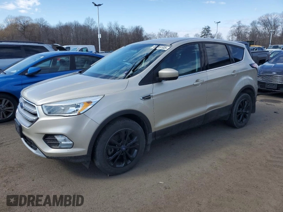 2017 Ford Escape SE with VIN 1FMCU9GD6HUC98469, listed as a Copart auction lot 46215105 with 143,119 mi miles and Clean Title. Bid and sale history available at DreamBid. Image 1.