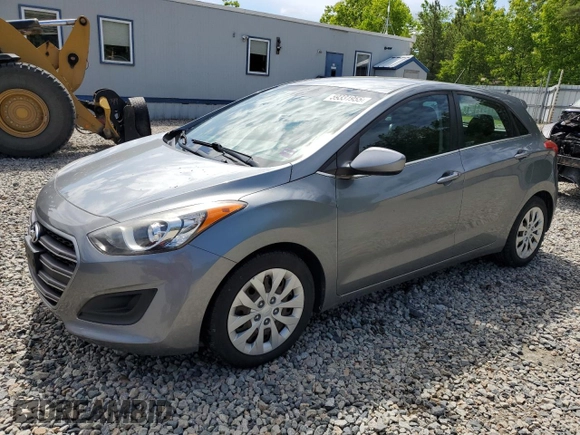 2017 Hyundai Elantra with VIN KMHD35LH6HU352670, listed as a Copart auction lot 59331955 with 123,529 mi miles and Salvage title. Bid and sale history available at DreamBid. Image 1.