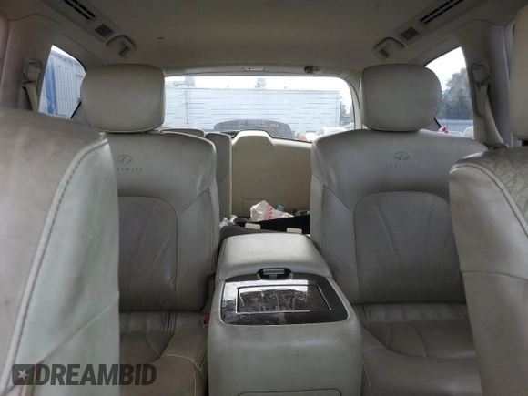 2012 Infiniti QX56 7-passenger with VIN JN8AZ2NE1C9016500, listed as a Copart auction lot 74600284 with 145,656 mi miles and Salvage Title. Bid and sale history available at carsss.com. Image 10.