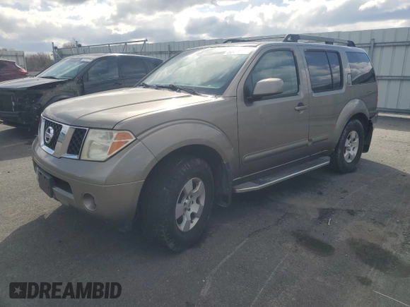 2005 Nissan Pathfinder SE с VIN 5N1AR18W45C785519, выставлен на аукционе Copart как лот 50410955 с пробегом 133 745 миль миль и Чистый • Clean title. История ставок и продаж доступна на DreamBid. Изображение 1.