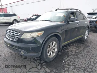 2005 Infiniti FX with VIN JNRAS08U45X105340, listed as a IAAI auction lot 41988077 with 228,011 mi miles and . Bid and sale history available at DreamBid. Image 2.