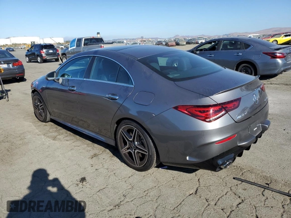2020 Mercedes-Benz CLA with VIN W1K5J5BB3LN087873, listed as a Copart auction lot 70432474 with 20,085 mi miles and Salvage Title. Bid and sale history available at carsss.com. Image 2.