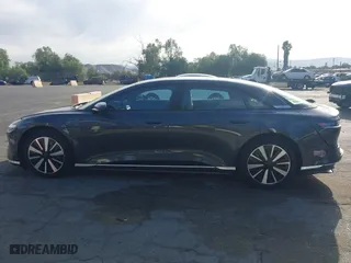2024 Lucid Air Pure with VIN 50EA1PGA4RA004886, listed as a IAAI auction lot 41349451 with 4,165 mi miles. Bid and sale history available at carsss.com. Image 15.