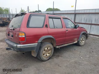 1996 Nissan Pathfinder XE with VIN JN8AR05Y1TW049898, listed as a IAAI auction lot 39081336 with 326,792 mi miles. Bid and sale history available at carsss.com. Image 4.