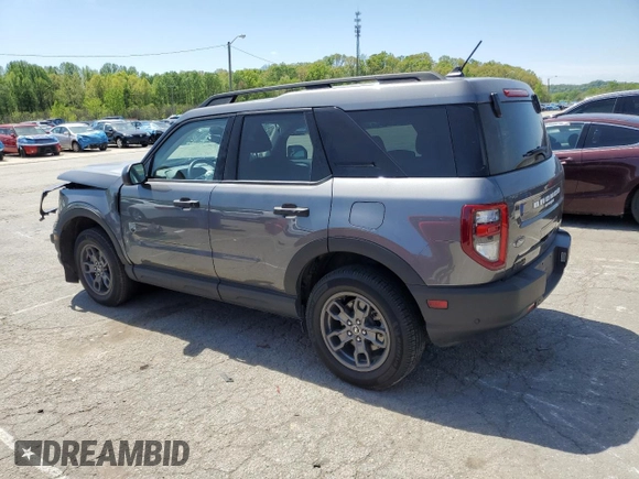 2023 Ford Bronco Sport Big Bend with VIN 3FMCR9B63PRD38183, listed as a Copart auction lot 54448945 with 36,260 mi miles and Salvage title. Bid and sale history available at DreamBid. Image 2.