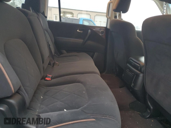 2018 Nissan Armada SV with VIN JN8AY2NC5J9553241, listed as a Copart auction lot 81719714 with 123,570 mi miles and Salvage Title. Bid and sale history available at carsss.com. Image 10.