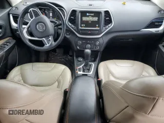 2017 Jeep Cherokee Limited with VIN 1C4PJMDBXHW537028, listed as a Copart auction lot 43150265 with 150,946 mi miles and Salvage Title. Bid and sale history available at carsss.com. Image 8.