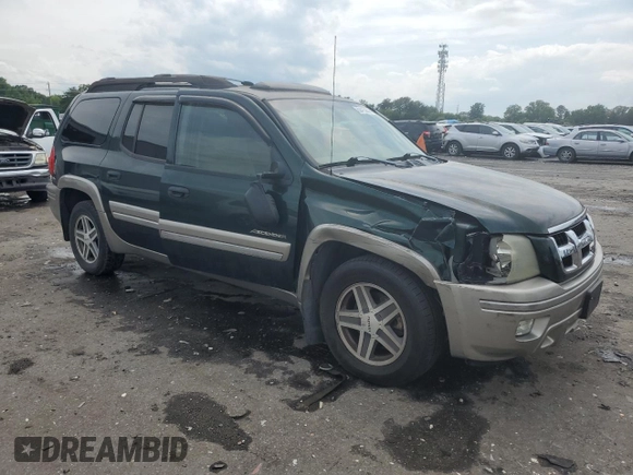 2003 Isuzu Ascender с VIN 4NUET16S532100247, выставлен на аукционе Copart как лот 60415055 с пробегом 188 433 миль миль и Списание • Salvage title. История ставок и продаж доступна на DreamBid. Изображение 4.