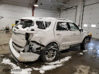 2016 Ford Explorer Limited with VIN 1FM5K8FH1GGB50790, listed as a Copart auction lot 41463955 with 0 mi miles and Salvage Title. Bid and sale history available at carsss.com. Image 3.