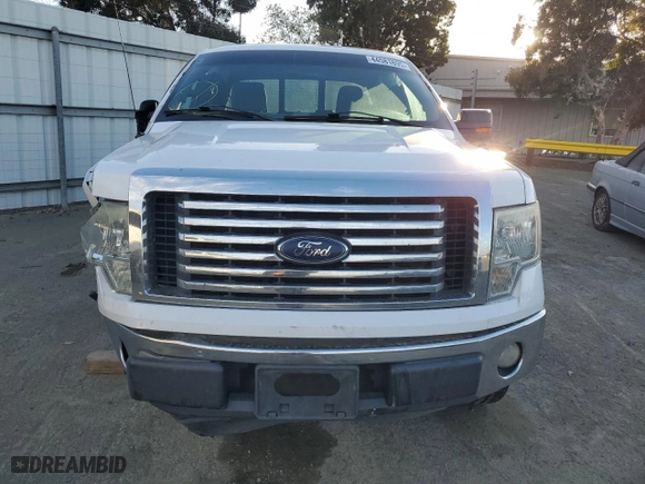 2012 Ford F-150 XL with VIN 1FTEX1CM4CFD00390, listed as a Copart auction lot 44581895 with 269,792 mi miles and Salvage Title. Bid and sale history available at carsss.com. Image 5.