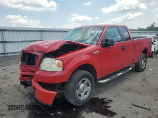 2008 Ford F-150 STX with VIN 1FTRX14WX8FA65597, listed as a Copart auction lot 61936735 with 205,172 mi miles and Salvage title. Bid and sale history available at DreamBid. Image 1.