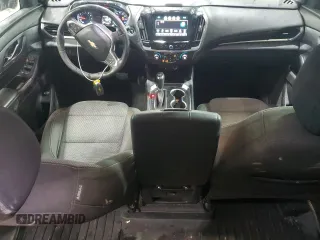 2018 Chevrolet Traverse LT Cloth with VIN 1GNEVGKW8JJ235329, listed as a Copart auction lot 47743465 with 128,779 mi miles and Salvage Title. Bid and sale history available at DreamBid. Image 8.