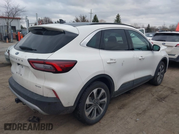 2024 Ford Escape Platinum with VIN 1FMCU9JA2RUA09782, listed as a IAAI auction lot 41077620 with Not Provided miles and . Bid and sale history available at DreamBid. Image 4.