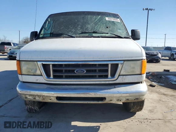 2007 Ford Econoline Passenger XL with VIN 1FBSS31L07DB09904, listed as a Copart auction lot 46078685 with Not provided miles and Salvage title. Bid and sale history available at DreamBid. Image 5.