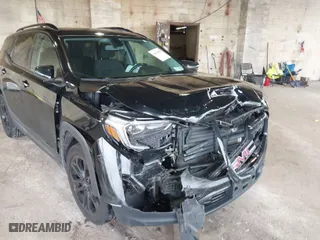 2019 GMC Terrain SLE with VIN 3GKALTEV0KL222002, listed as a IAAI auction lot 41618808 with 100,552 mi miles. Bid and sale history available at carsss.com. Image 6.