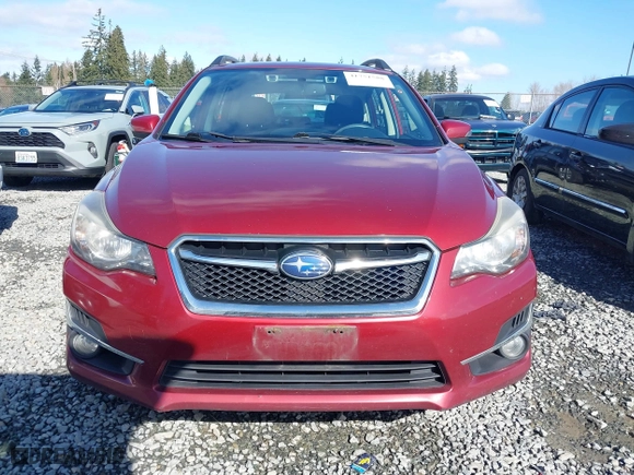 2015 Subaru Impreza Wagon 2.0i Sport Limited with VIN JF1GPAY69FH329739, listed as a IAAI auction lot 41751588 with 193,791 mi miles. Bid and sale history available at carsss.com. Image 12.