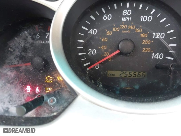 2005 Toyota Highlander with VIN JTEDP21A350045033, listed as a IAAI auction lot 42042508 with 255,566 mi miles. Bid and sale history available at carsss.com. Image 7.