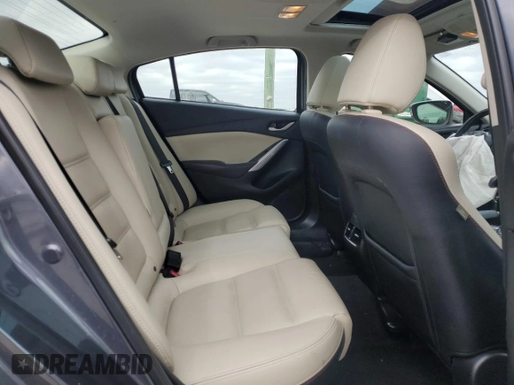 2014 Mazda 6 i Grand Touring with VIN JM1GJ1W63E1141191, listed as a Copart auction lot 47986875 with 99,016 mi miles and Salvage Title. Bid and sale history available at carsss.com. Image 10.