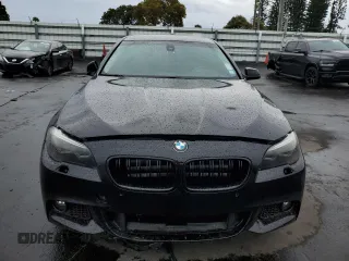 2012 BMW 5 Series 528i xDrive with VIN WBAXH5C54CDW04057, listed as a Copart auction lot 46123725 with 127,657 mi miles and Salvage Title. Bid and sale history available at DreamBid. Image 5.