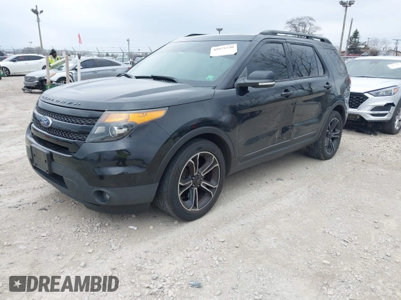2015 Ford Explorer Sport z VIN 1FM5K8GT6FGB89859, wystawiony jako IAAI lot #42075330 z przebiegiem 208 578 mil mil oraz . Historia ofert i sprzedaży dostępna na DreamBid. Obrazek 18.