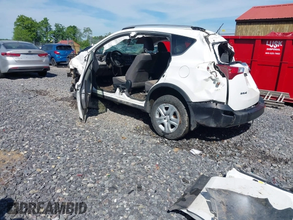2013 Toyota RAV4 LE with VIN JTMBFREV7DD002763, listed as a IAAI auction lot 42286753 with 125,022 mi miles and . Bid and sale history available at DreamBid. Image 3.