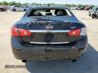 2017 Infiniti Q50 Signature Edition with VIN JN1EV7AP3HM741567, listed as a Copart auction lot 50810775 with 147,330 mi miles and Salvage Title. Bid and sale history available at DreamBid. Image 6.