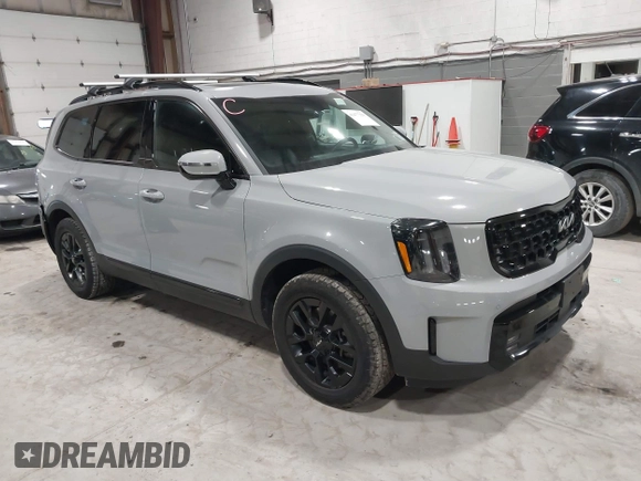 2024 Kia Telluride SX Prestige X-Pro with VIN 5XYP5DGC8RG467469, listed as a IAAI auction lot 41477229 with 38,349 mi miles and . Bid and sale history available at carsss.com. Image 1.