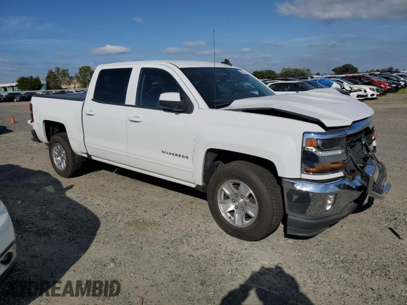 2018 Chevrolet Silverado 1500 LT with VIN 3GCPCREC8JG603045, listed as a Copart auction lot 50166665 with 96,324 mi miles and Salvage Title. Bid and sale history available at DreamBid. Image 4.